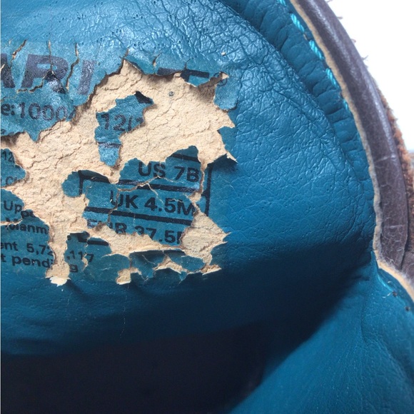 Ariat women’s fatbaby original square toe dark brown chocolate chip boots SZ.7B - Picture 2 of 5